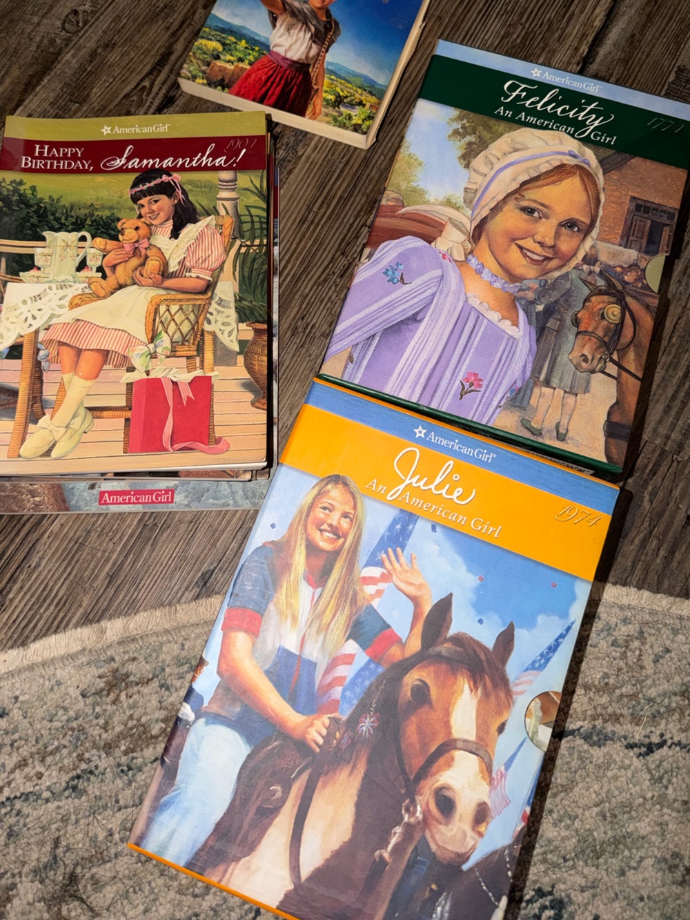 American Girl Historic Doll Boxed Sets (Separate) - Felicity, Julie,Samantha